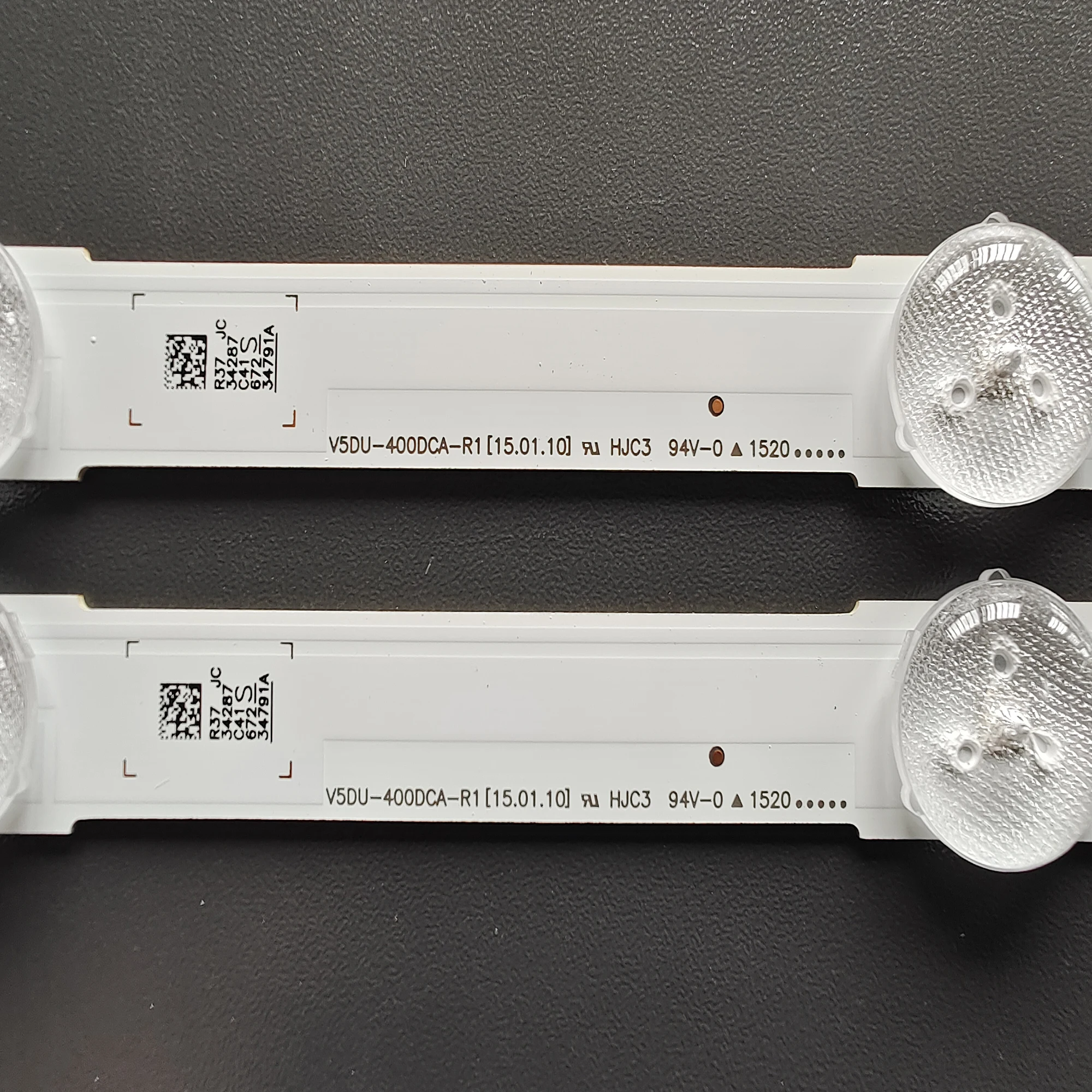 Led Backlight para Samsung Ue40ju6000 Ue40ju6000k Ue40ju6050 Ue40ju6072 Ue40ju6400u Ue40ju6430u V5du400dca-r1 V5du-400dcb-r1 tv - Imagem 5