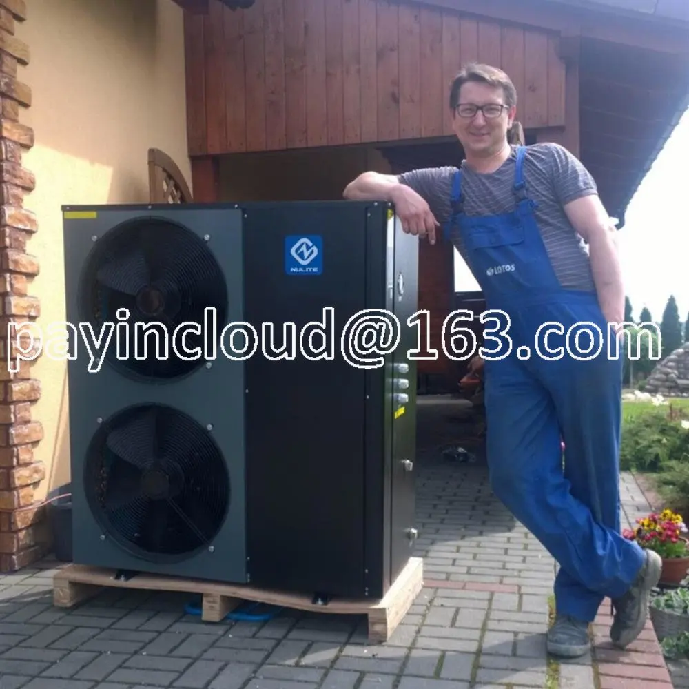 Polonia Pompa Ciepla Nulite Fonte D'Aria Pompa Di Calore Riscaldamento R410A R32 8Kw 10Kw 16Kw 20Kw Evi Dc Inverter Aria-Acqua Pompa Di Calore