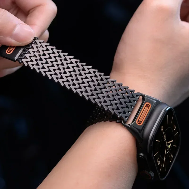 Premium Stainless Steel Magnetic Loop Strap