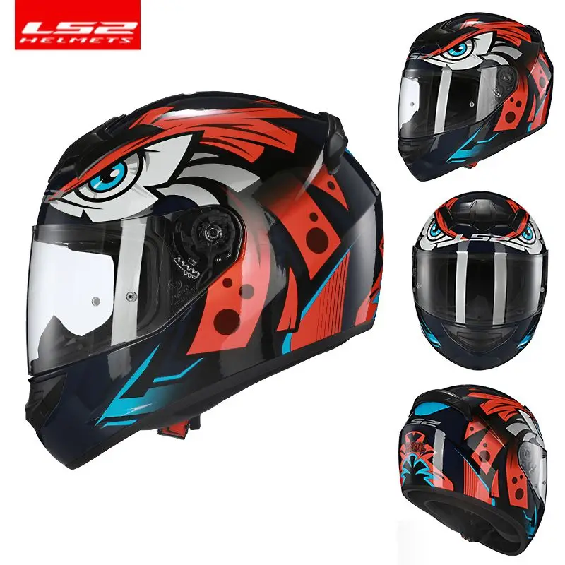 LS2 FF352 دراجة نارية خوذة رجل 3C المعتمدة مغامرة سباق خوذة إندورو