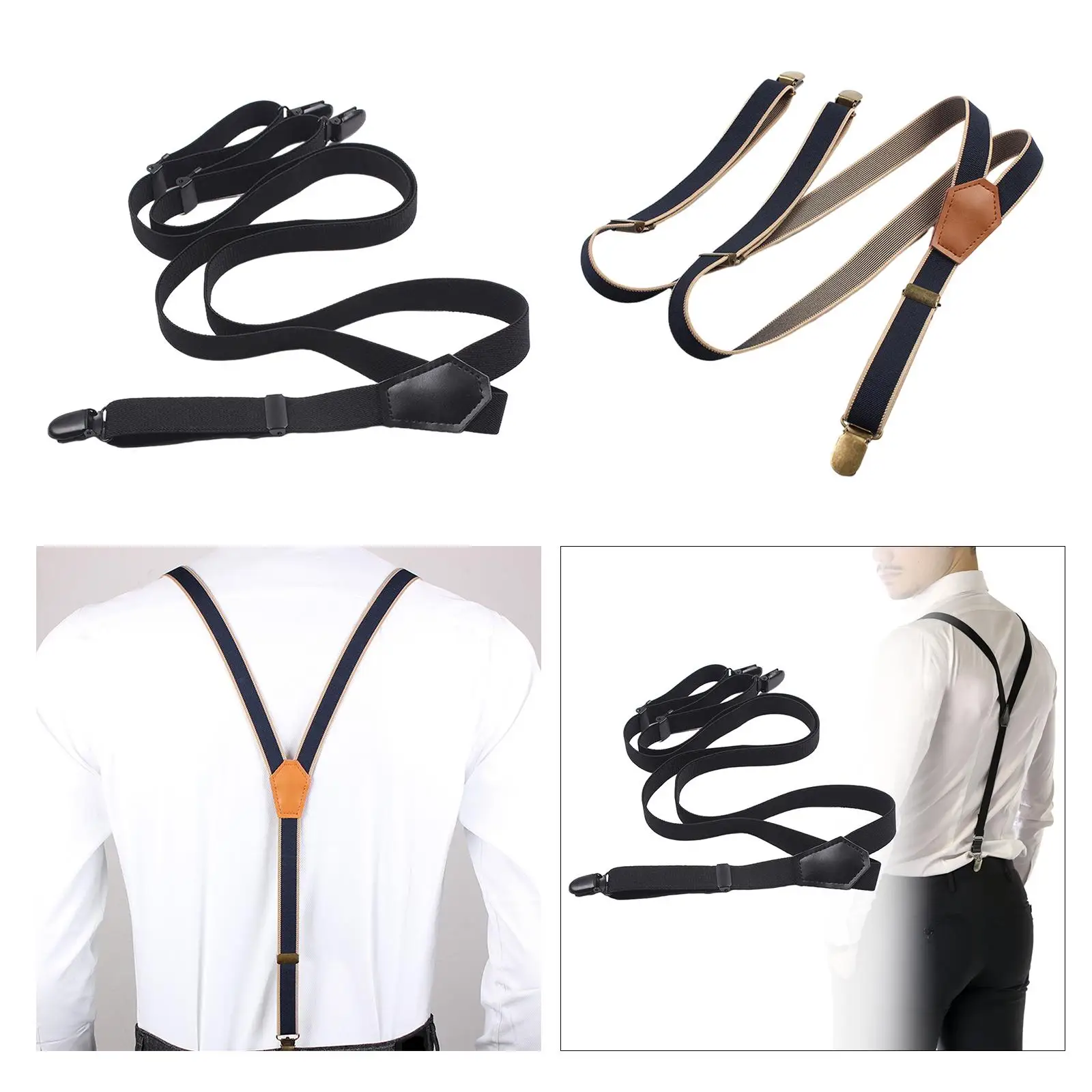 Suspenders for Men Belt Trouser Pants Braces for Wedding Formal Events Pants