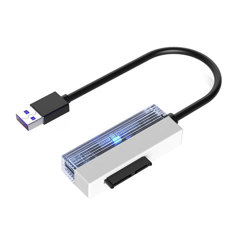Кабель-адаптер SATA с USB 2,0 на 6P + 7P для ноутбука