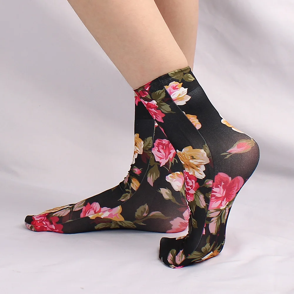 Leopard Print Short Socks - Comfortable Breathable Summer Stockings