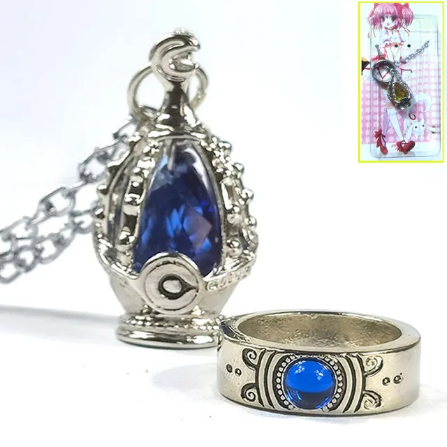 Anime Puella Magi Madoka Magica Soul Cosplay disfraces COLLAR COLGANTE anillo traje collares accesorios joyería| | - AliExpress