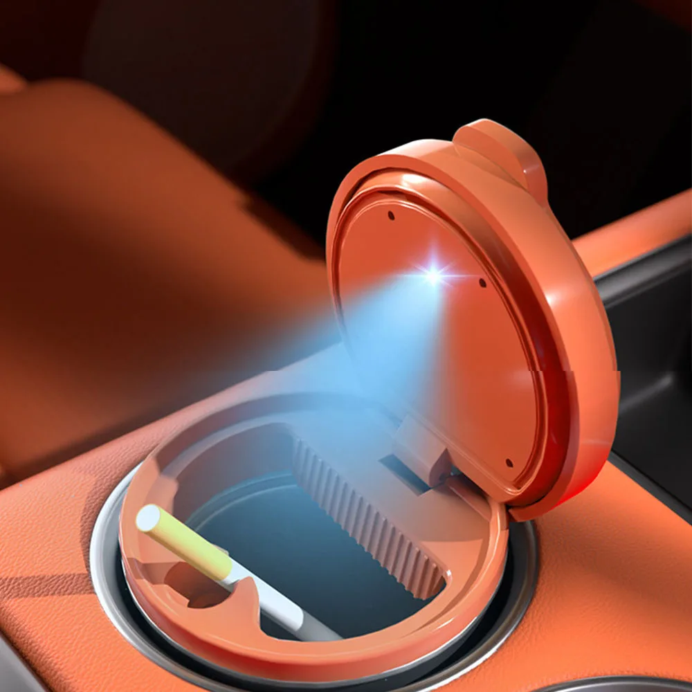 체리 ICAR V27 차량용 재떨이, 날개형 방진, 고급스러운 느낌의 차량용 재떨이, 실내 개조 액세서리