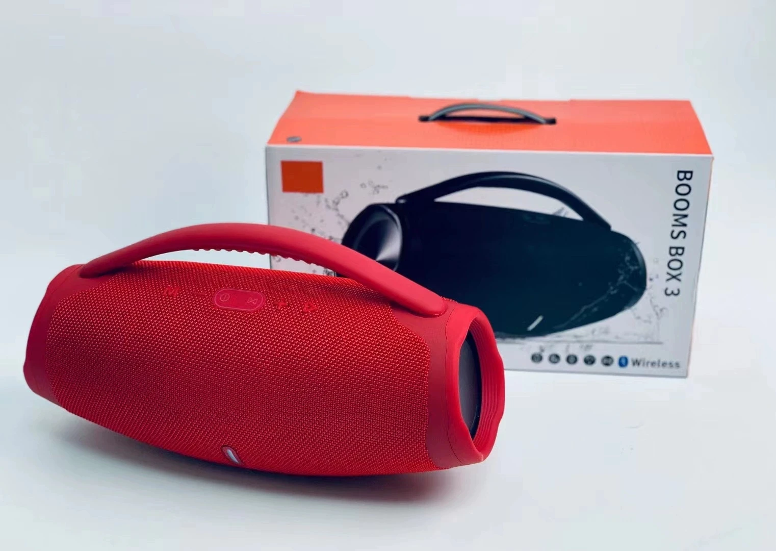 QUEED BOOMS BOX3 Wireless Bluetooth Speaker Outdoor Heavy Bass Option