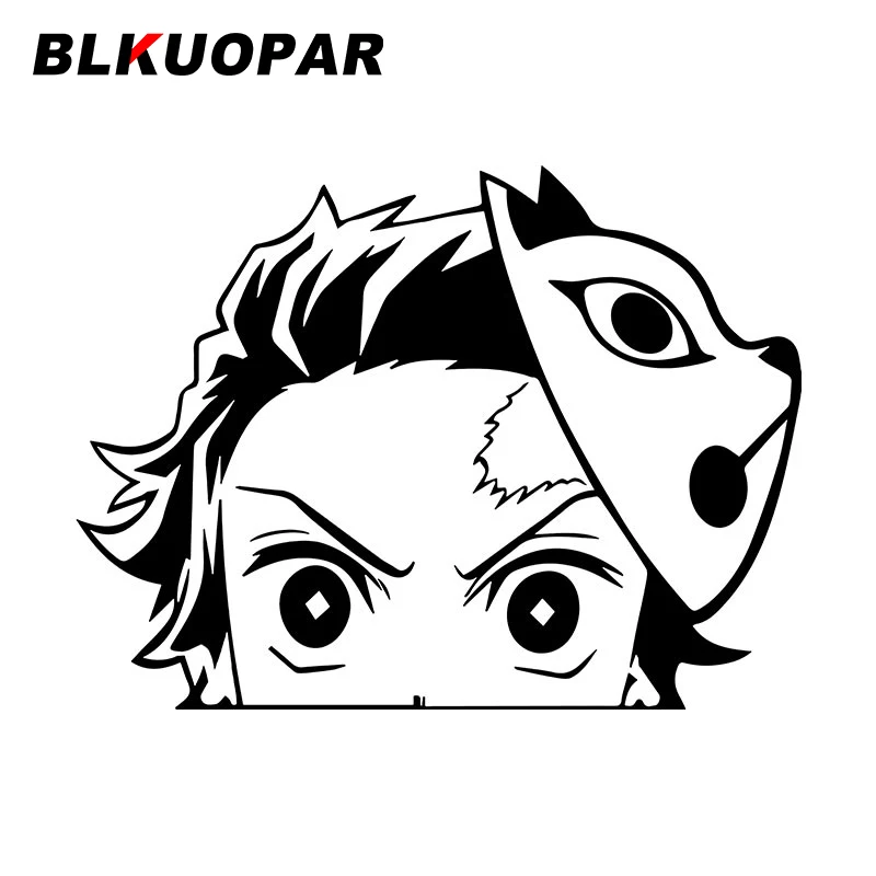 Demon Slayer -- Tanjiro Kamado Anime Decal Sticker for Car/Truck/Laptop