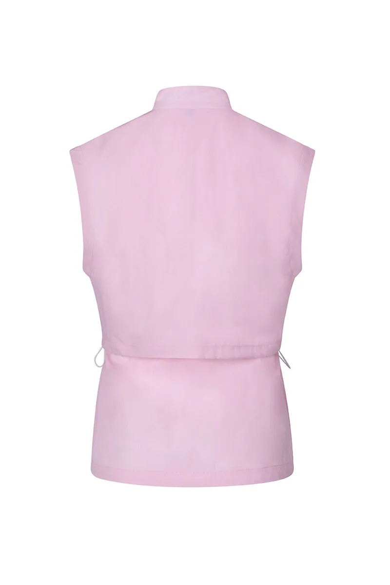 Autumn spring Golf Clothing Women's Vest Casual outdoor golf Sports jacket Breathable Windproof golf coat pink