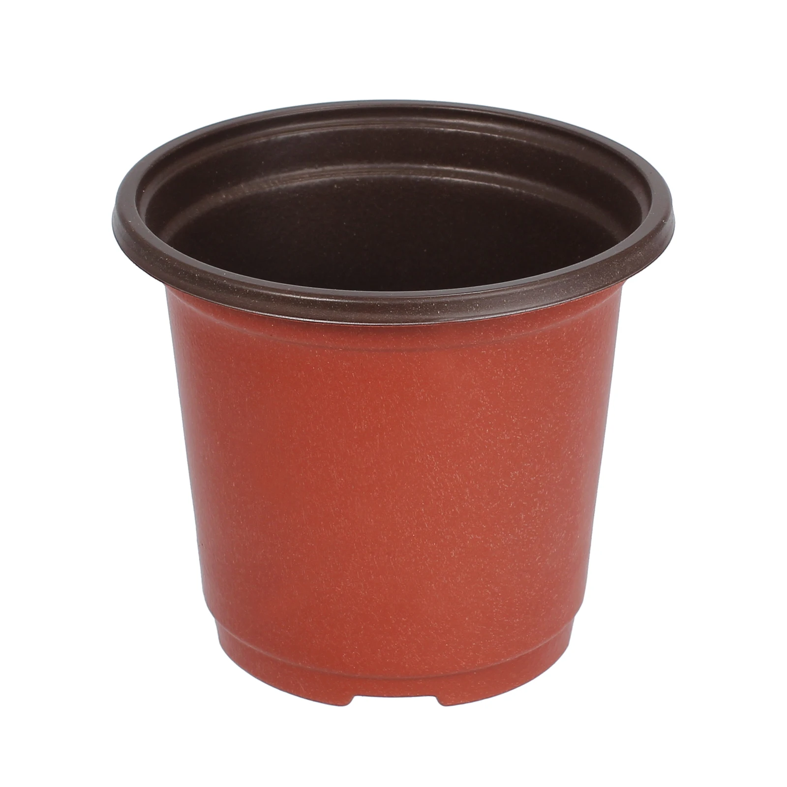 Dual Color Plastic Flowerpot 100Pcs for Garden Nursery Pots Flowerpot Seedlings Planter Containers flower pot,plant pot