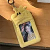 Snoopy Woodstock Plush Photo Card Holder Anti-lost Keychain Cute Cartoon Idol Protective Case Bag Bus Cards Sleeves Supplis Gift 3