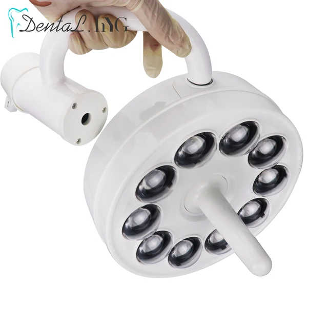 Dental LED Lamp Dentistry Chair Unit Clinic Oral Light Surgical 10LEDs With Sensor Switch