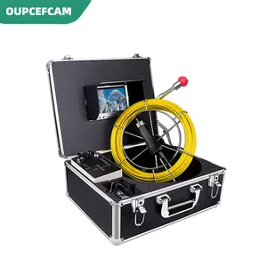 Камера 23 мм, 7-дюймовый монитор, промышленная водосточная труба, эндоскопическая система для осмотра, кабель из стекловолокна 5 мм