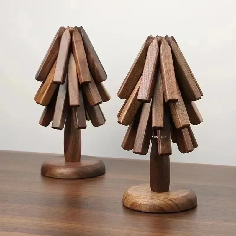 

Деревянные подставки в форме дерева, бар, домашний декор, Нескользящие подставки, набор деревянных подставок, подставка для стола, подставка для стола