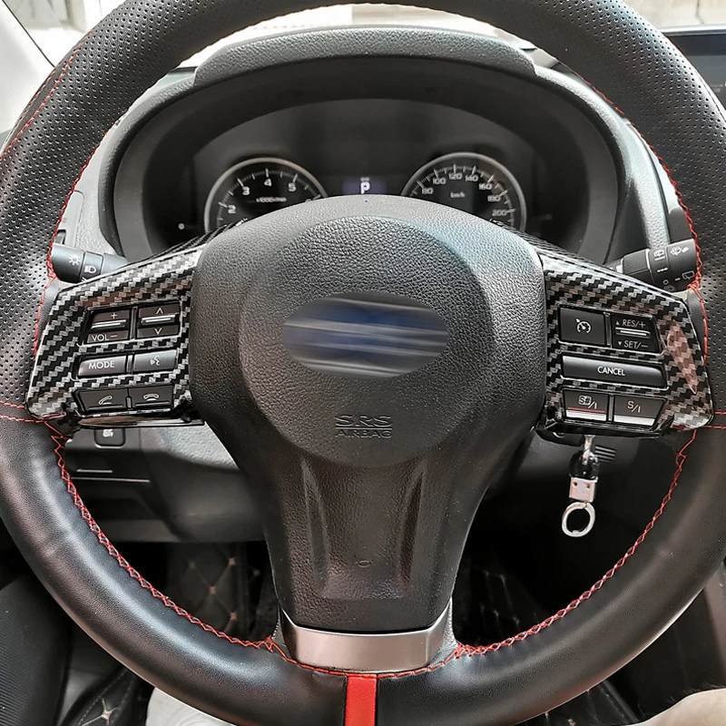 2025-25 秋冬新作  カーボンファイバー車のステアリングホイールボタンフレーム パーツ