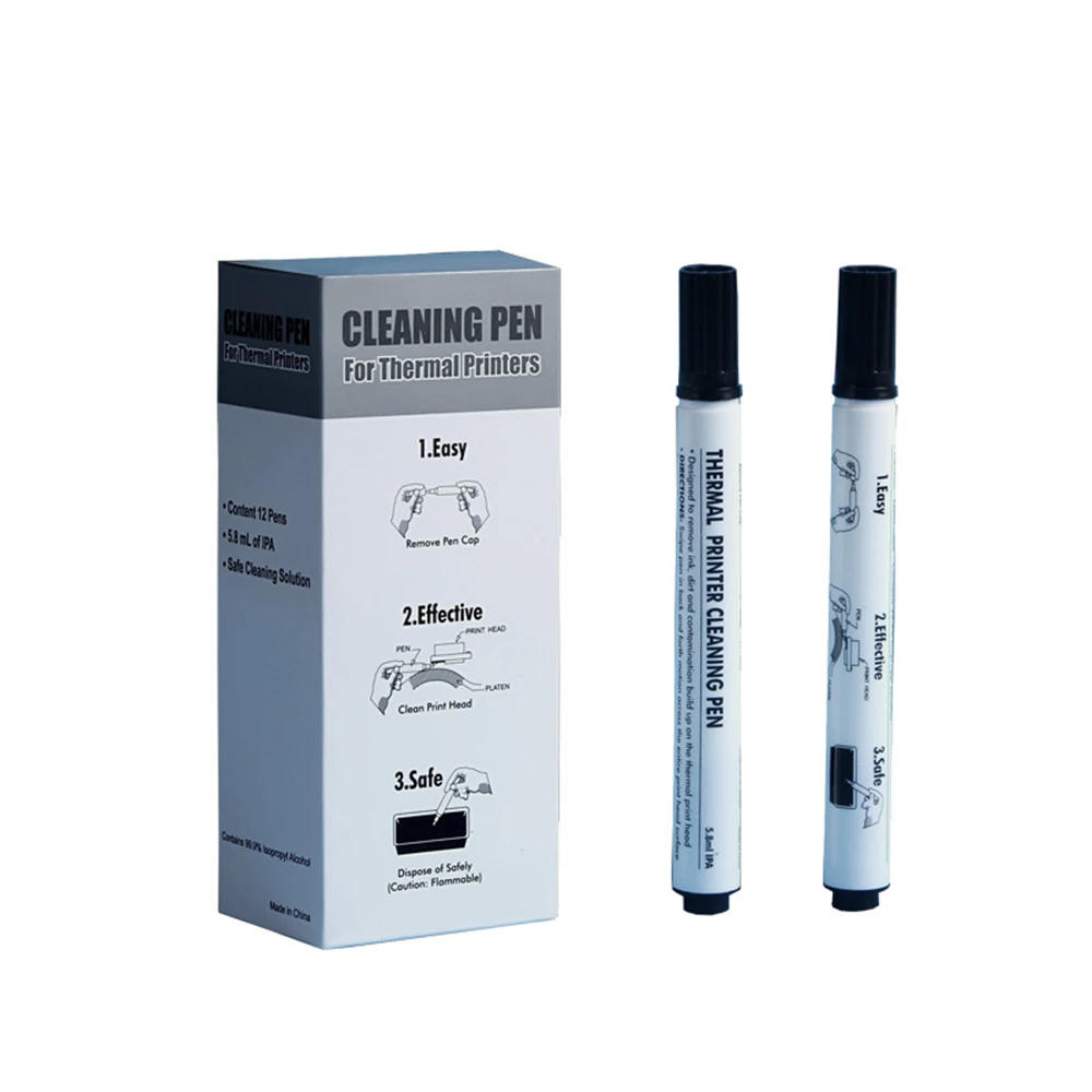 ThermalPrinterPrintheadCleaningPenIsopropylAlcoholBasedMarker