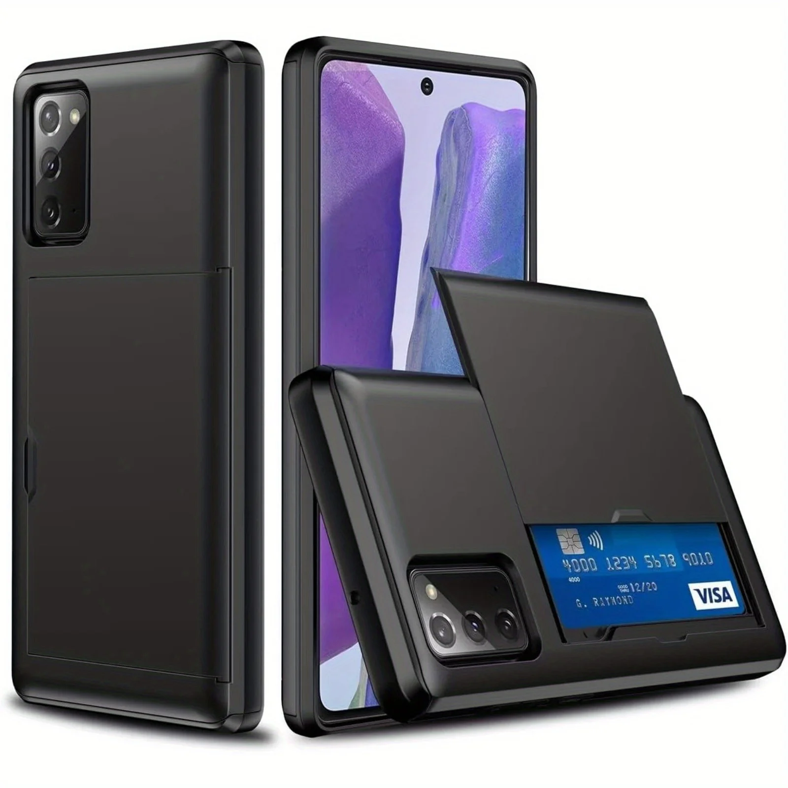Slide Armor Wallet Case with Card Slots