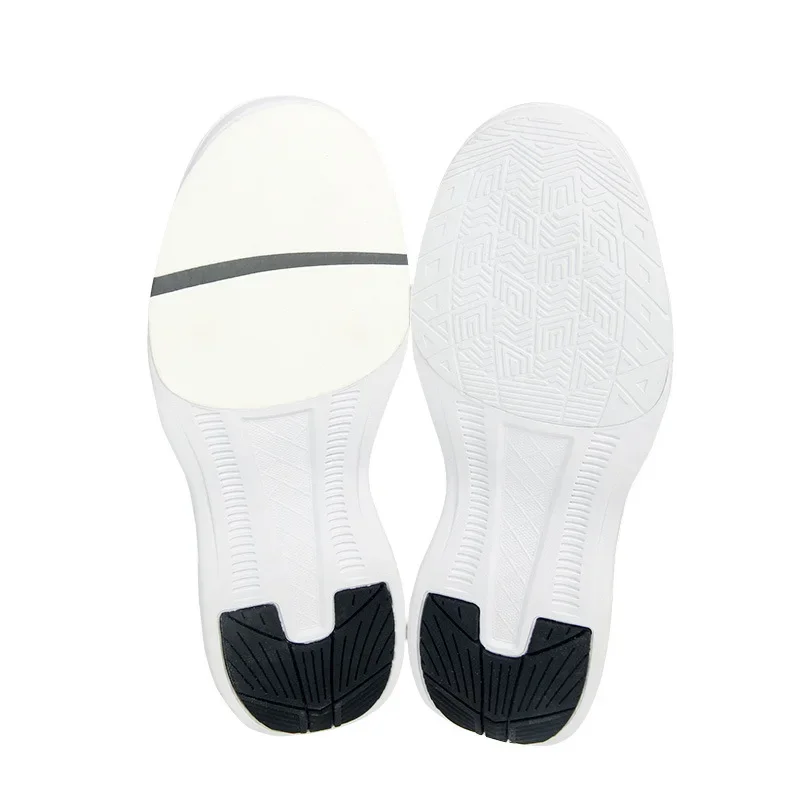 Unisex Lace Up Breathable Bowling Shoes Men Women Right Hand Skidproof Bowling Sneakers Weave Casual Sports Footwear 35-46