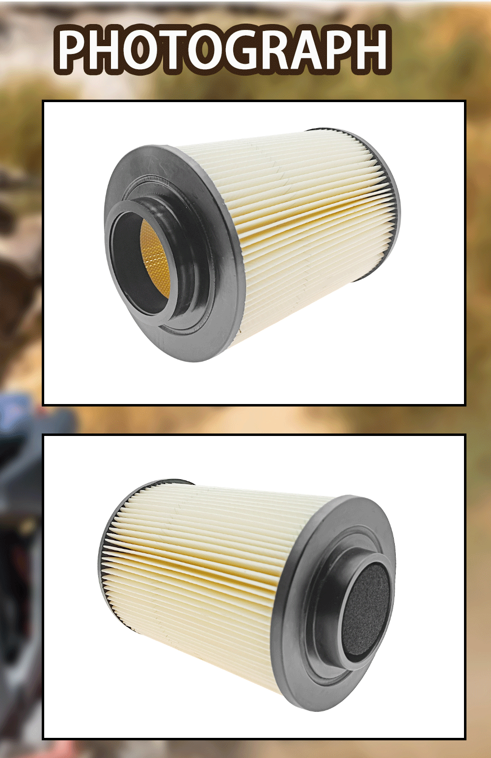 Description Picture 6 of itemAir Filter 1240482 Compatible with Polaris RZR 800 S Ranger 800 900 RZR RZR S RZR 4 4X4 6X6 Crew XP Ranger