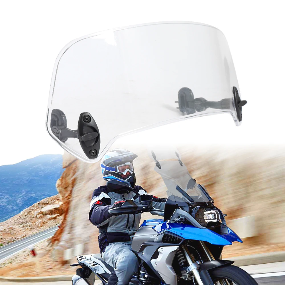 Windscreen Extension Kawasaki Universal Motorcycle Spoiler