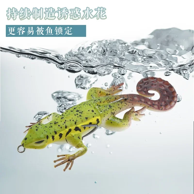 

Регулируемая приманка 13 см/21 г, бионическая Мягкая приманка, бионическая приманка Gecko, уличная Рыболовная Снасть для всех видов воды