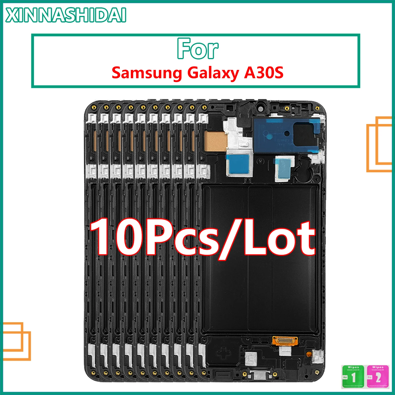 10pcs/lot For Samsung Galaxy A30s Lcd Touch Screen Digitizer Assembly ...