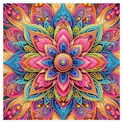 DIY Special Shaped Mandala Diamond Painting Kit - Artistic Wall Décor for Beginners and Perfect Holiday Gift (Mandala)