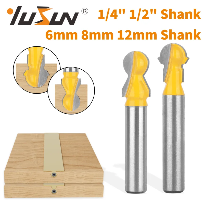 YUSUN 6MM12.7MM Shank Horizontal Crown Molding Bits Router Bit