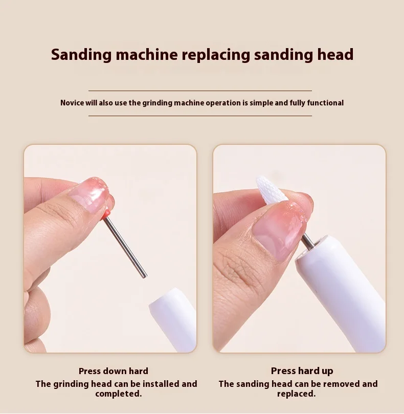 Electric Nail Drill Professional Nail File For Dead Skin Removal_voghion.com