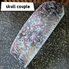 Skull-Themed Couples' Weightlifting Belt , PU Leather Fitness Belt with Waist Pad for Gym, Strength Training & Powerlifting 6