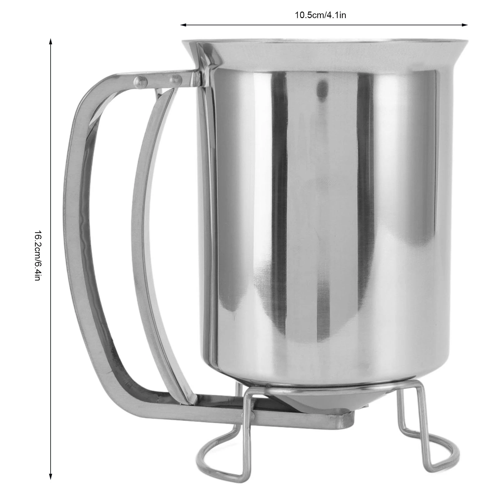 Pancake Batter Dispenser Handheld Stainless Steel Cake Dough Pourer pastry tools For Baking Cupcakes Muffins Kitchen Baking Tools