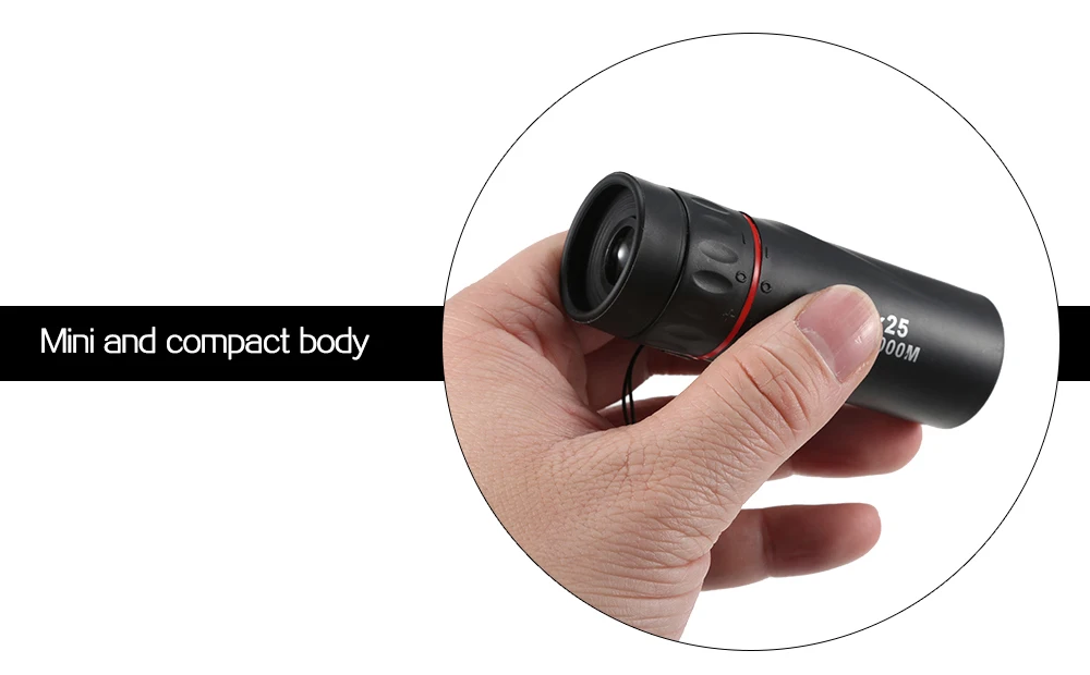 Monocular in use