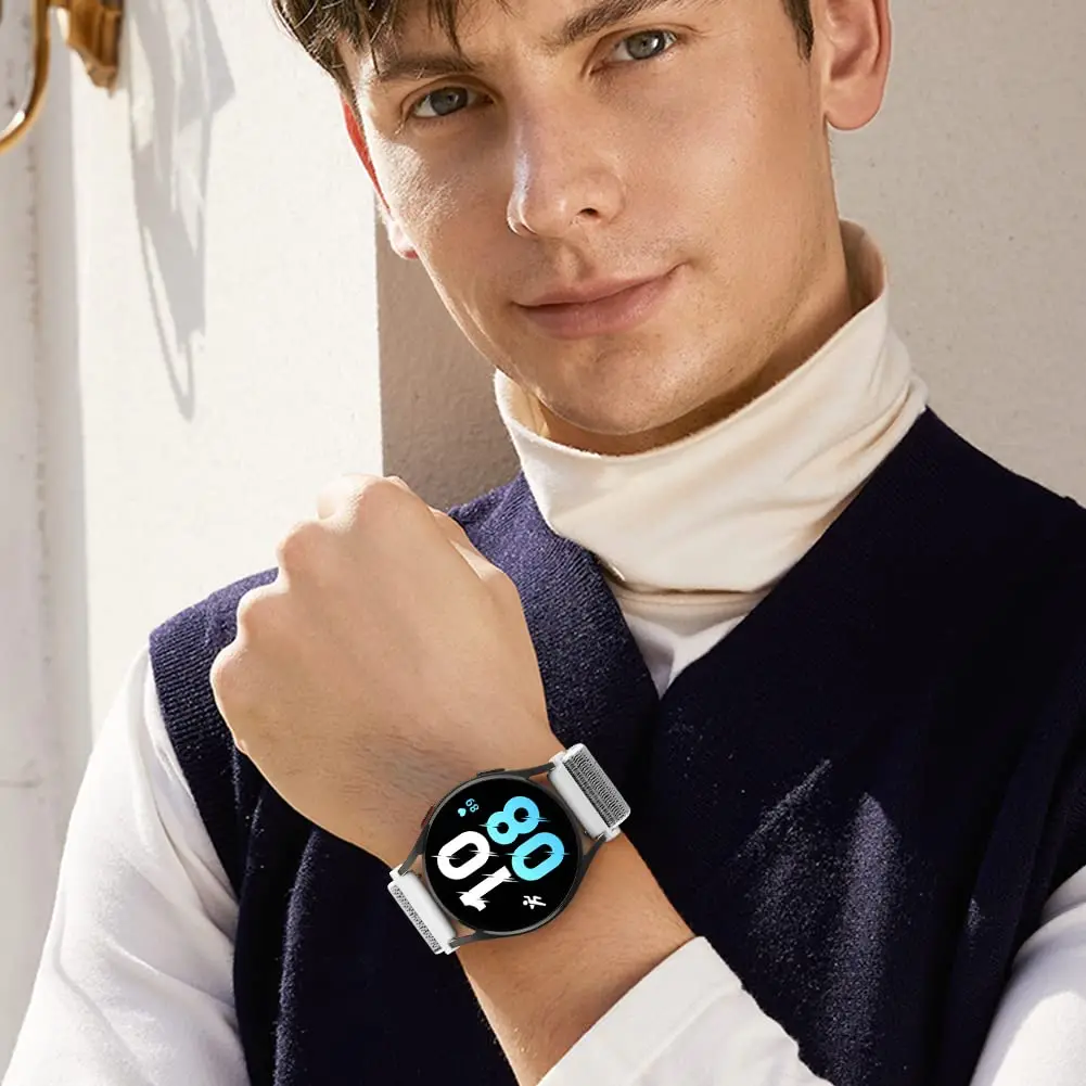 Sport Nylon Loop Replacement Watch Strap Bracelet