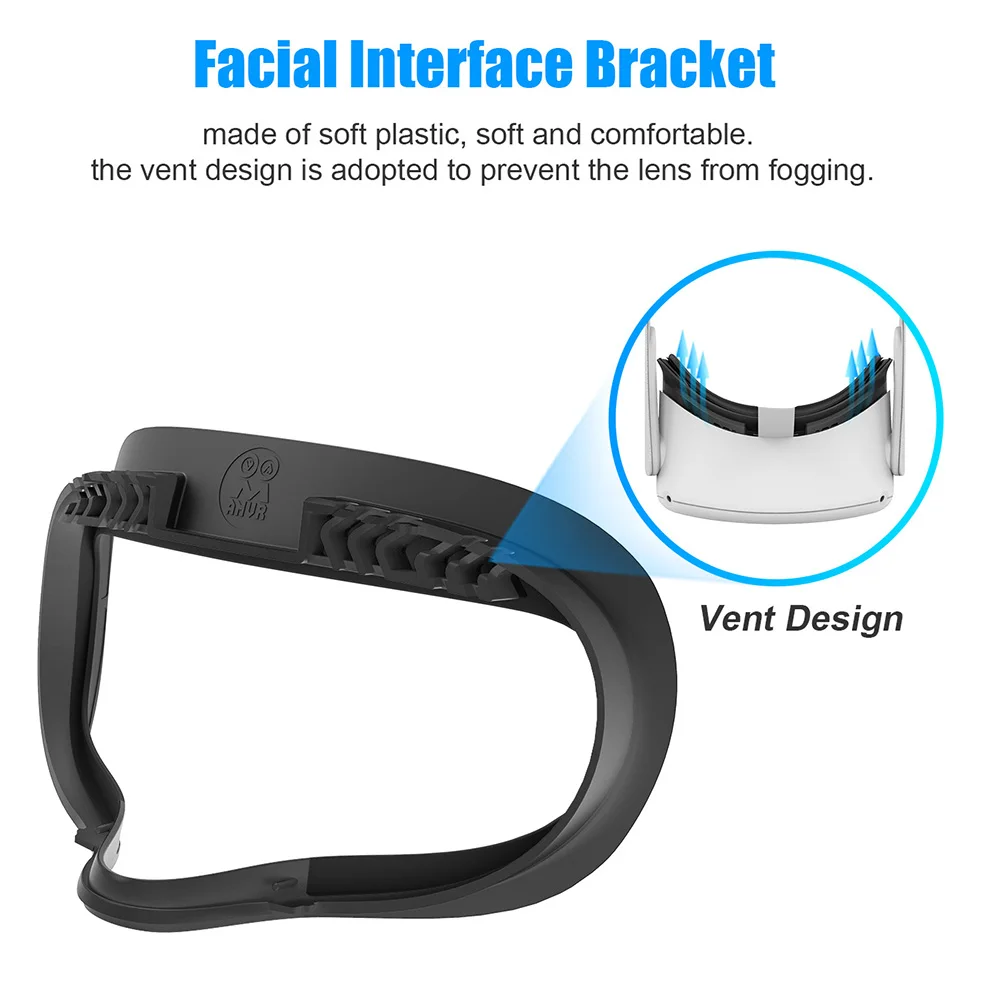 AMVR 7-In-1 Face Cover for Oculus Quest Facial Interface Bracket