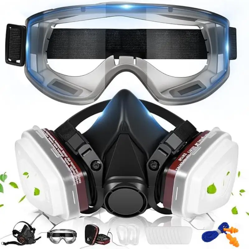 6200/7502 Half Face Respirator Mask for Dust Gas