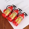3Pcs Funny Mini Fire Extinguisher Toys Whole Person Prank Gift Water Gun Spray Water Children Firefighters Professional Props 2