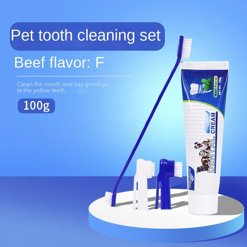 Pet-toothpaste-toothbrush-covered-with-large-cats-and-dogs-universal ...