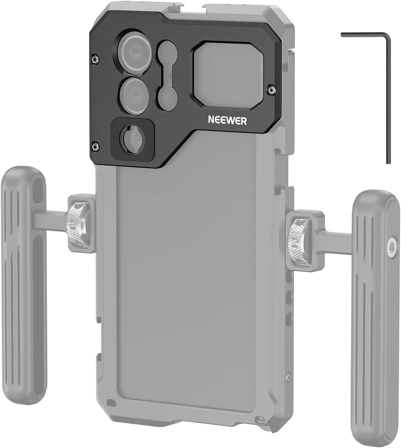 

Фоновая линза NEEWER для телефона PA021, корпус для Samsung Galaxy S23 Ultra, алюминиевое Резьбовое крепление для объектива камеры смартфона 17 мм