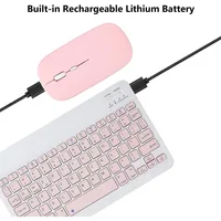 10 lnch Wireless  Bluetooth Mini Keyboard For iPad Phone Tablet Portable Bluetooth Keyboard and Mouse For Samsung Xiaomi Android - Image 4