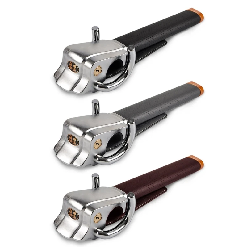 

Vehicle Steering Wheel Lock Car Anti Theft Security Lock with 2 Keys Fit for Car Truck SUV Automobile Locking Device