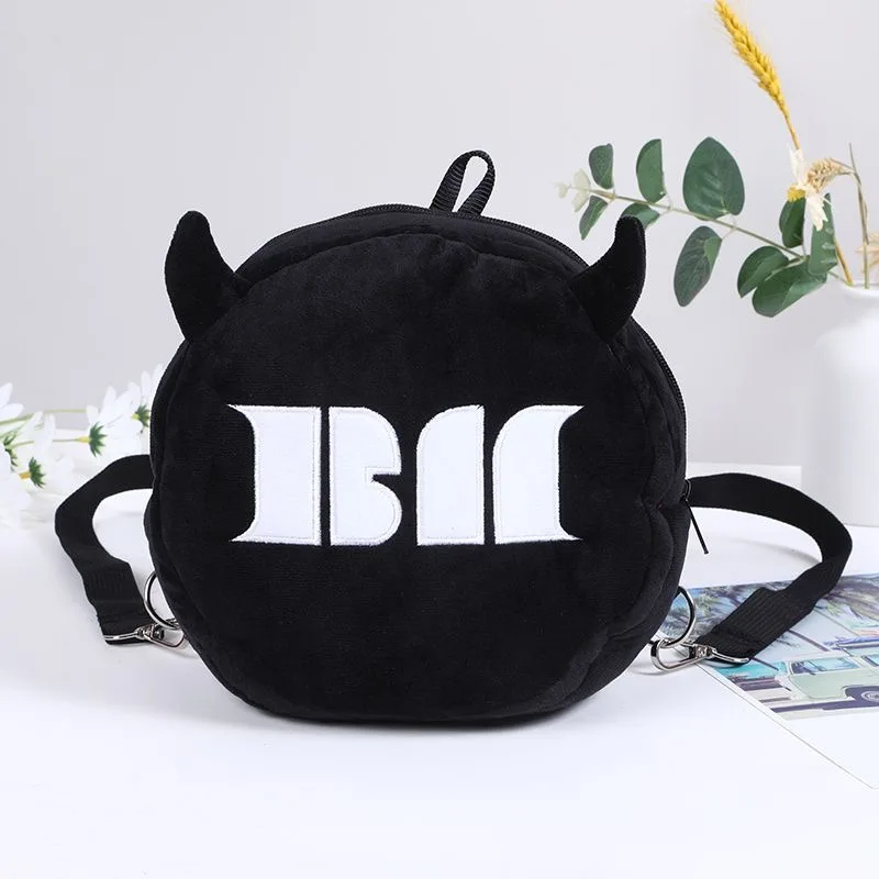 Baby Monster Backpack Fashion Women Men Casual Backpack Korean Streetwear Popular Schoolbag Cute Letter Embroidery Backpacks - 2