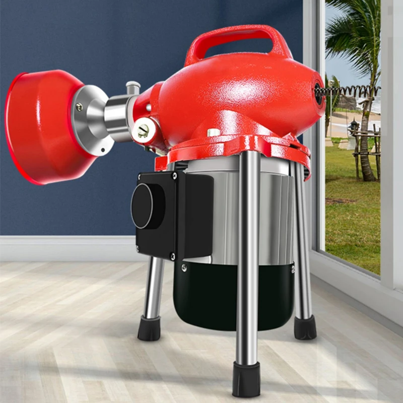 

Электрическая дренажная машина для унитаза, кухонный инструмент для засорения, дренажный канализационный инструмент, профессиональная машина для разблокировки труб