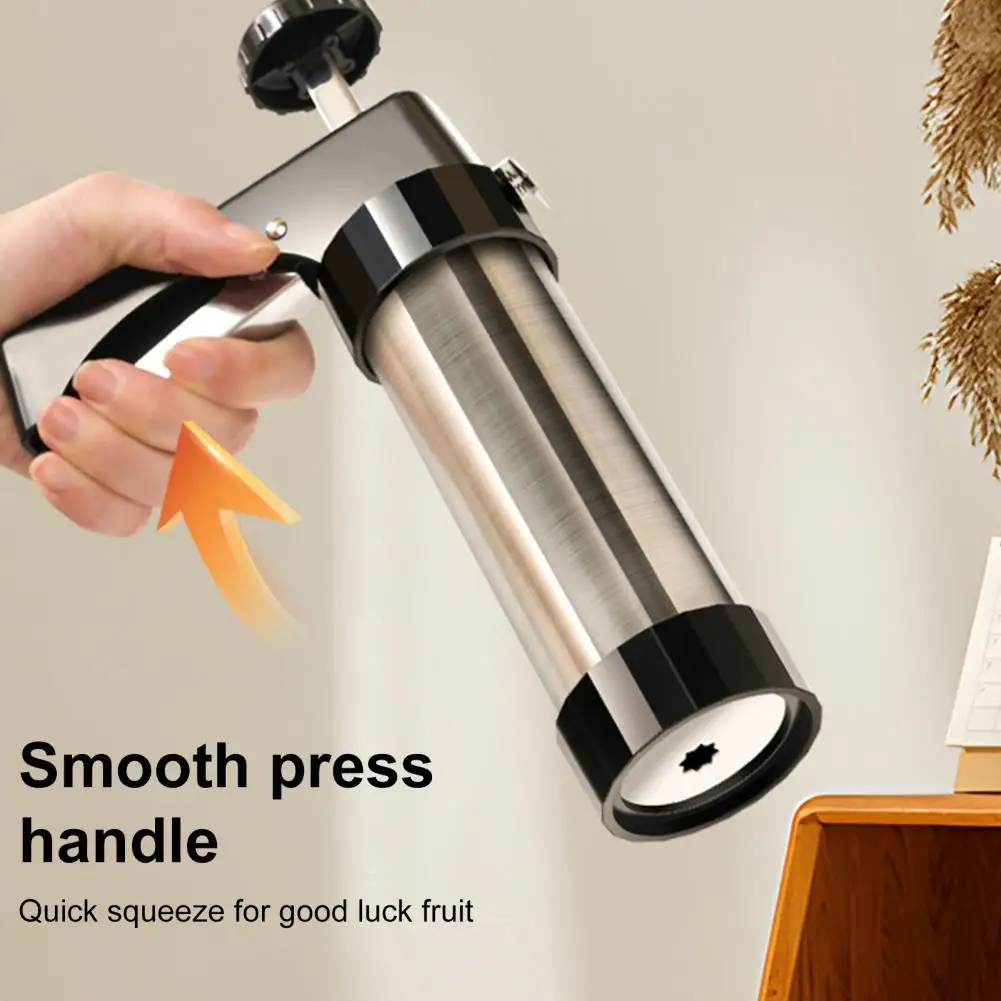 Hollow Churro Filler Maker Machine Stainless Steel Churro Maker Machine Kit with Piping Tips Bag Brush Easy to Fill Fritters