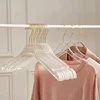 5/10pcs Transparent Acrylic Hanger Organizer Clothes Hanger Suit Pants Anti Slip Drying Rack Suitable for Adults Children 2