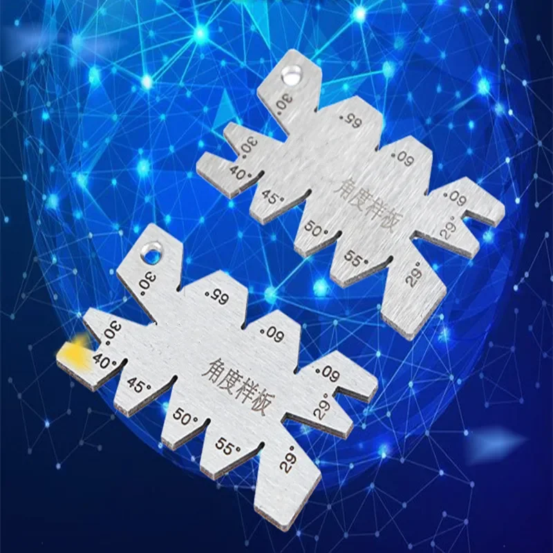 

Machining Threads Screw Cutting Gauge Stainless Steel Angle Arc Model Angles Measure Tool