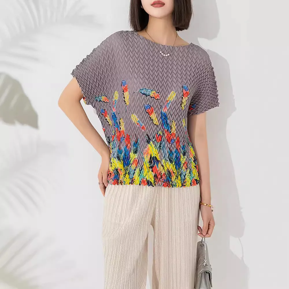 miyake-camisetas-plisadas-a-la-moda-para-mujer-camiseta-de-manga-corta-con-cuello-redondo-y-estampado-a-mano-talla-grande