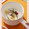 2.5L Smart Electric Cook Pot Noodle Cooking Pot Electric Hot Pot Home Multifunctional Non-stick Electric Wok With Steamer 220V 4
