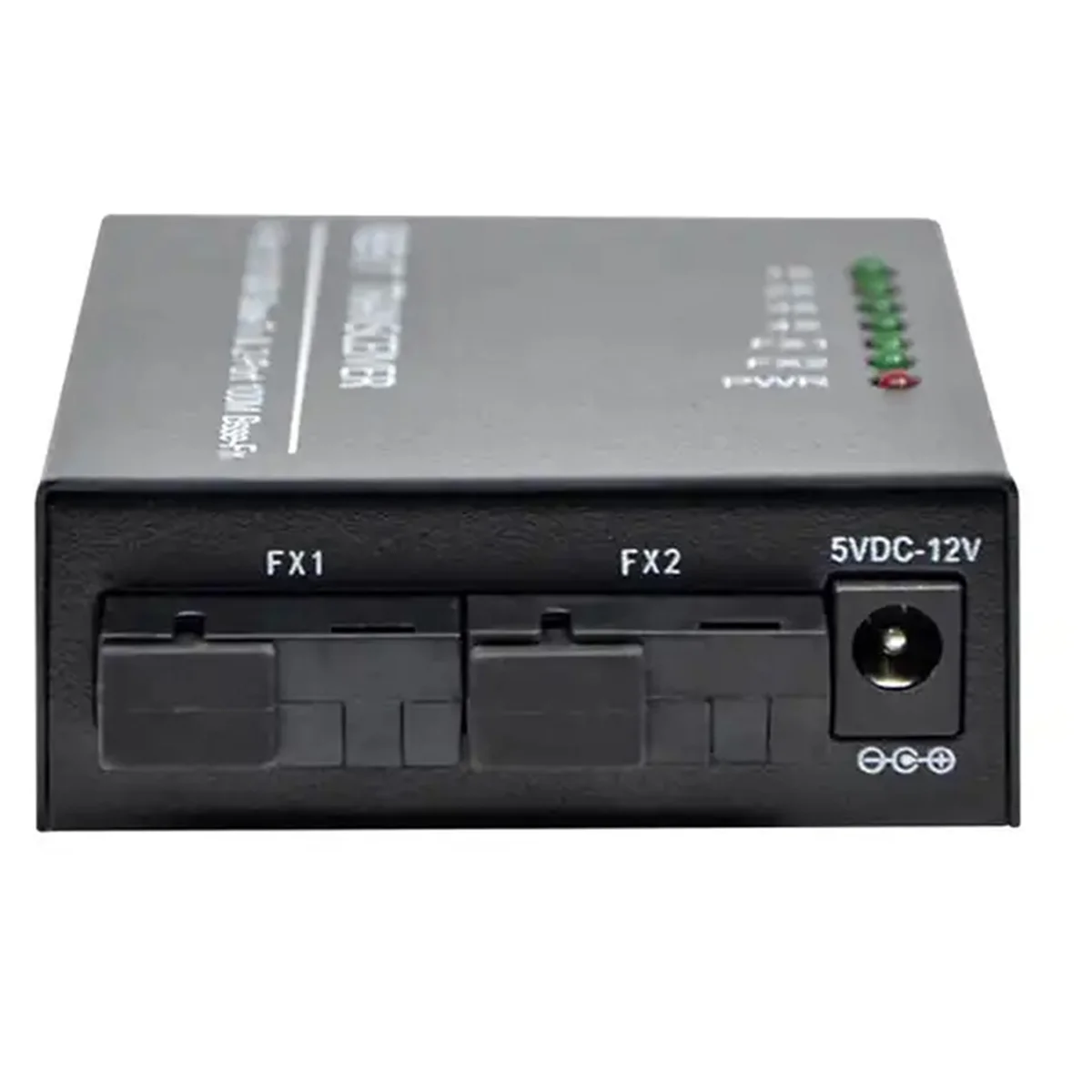 A40I 10/100M 2 광섬유 포트 4 RJ45 포트 광섬유 미디어 컨버터 1310nm/1550nm 단일 모드 단순 20km SC US 플러그