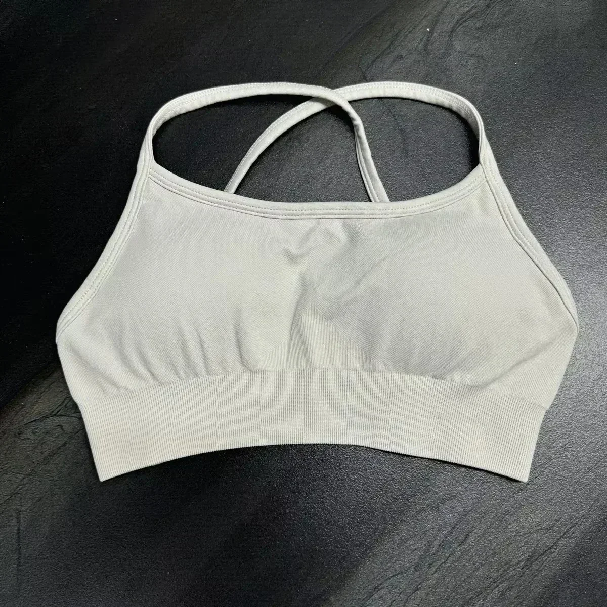 Strappy Backless Sports Bra for Women