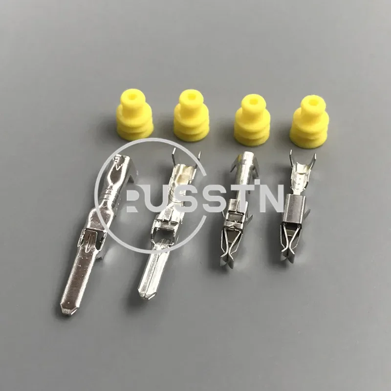 1 세트 2 홀 자동차 커넥터 ABS 센서 소켓 AC 어셈블리 VW Audi 6N0 927 997 357 973 202