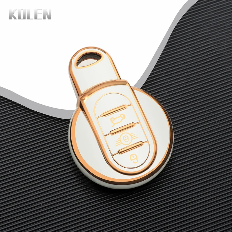 TPU Car Flip Folding Key Case Cover Shell